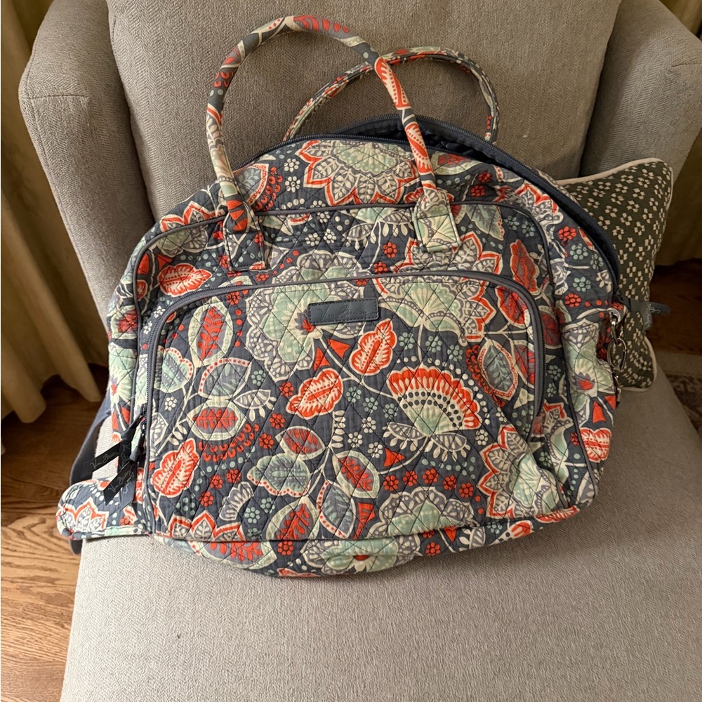 Vera Bradley Multicolor Floral Travel Bag